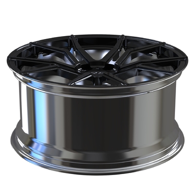 22X9.5 annotent les jantes noires 5X120 d'Audi Forged Wheels Aluminum Alloy pour Range Rover