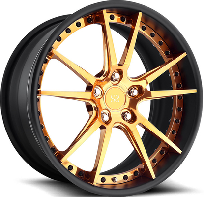 17 18 19 pouces 3PC coulées en alliage d'aluminium roues de luxe pour les jantes Aventado Huracan