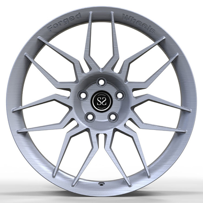 L'alliage d'aluminium de Matt Silver Audi Forged Wheels 6061-T6 borde 20inch pour Audi Rs 6