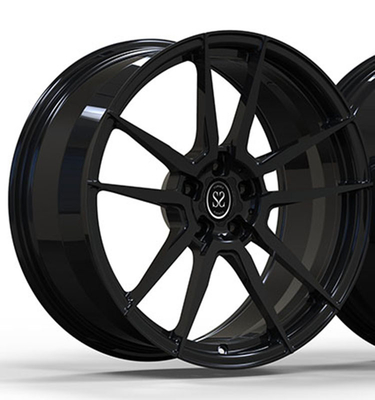 Annotez Audi Forged Wheels noire 21 avance 139.7mm petit à petit Pcd en deux pièces