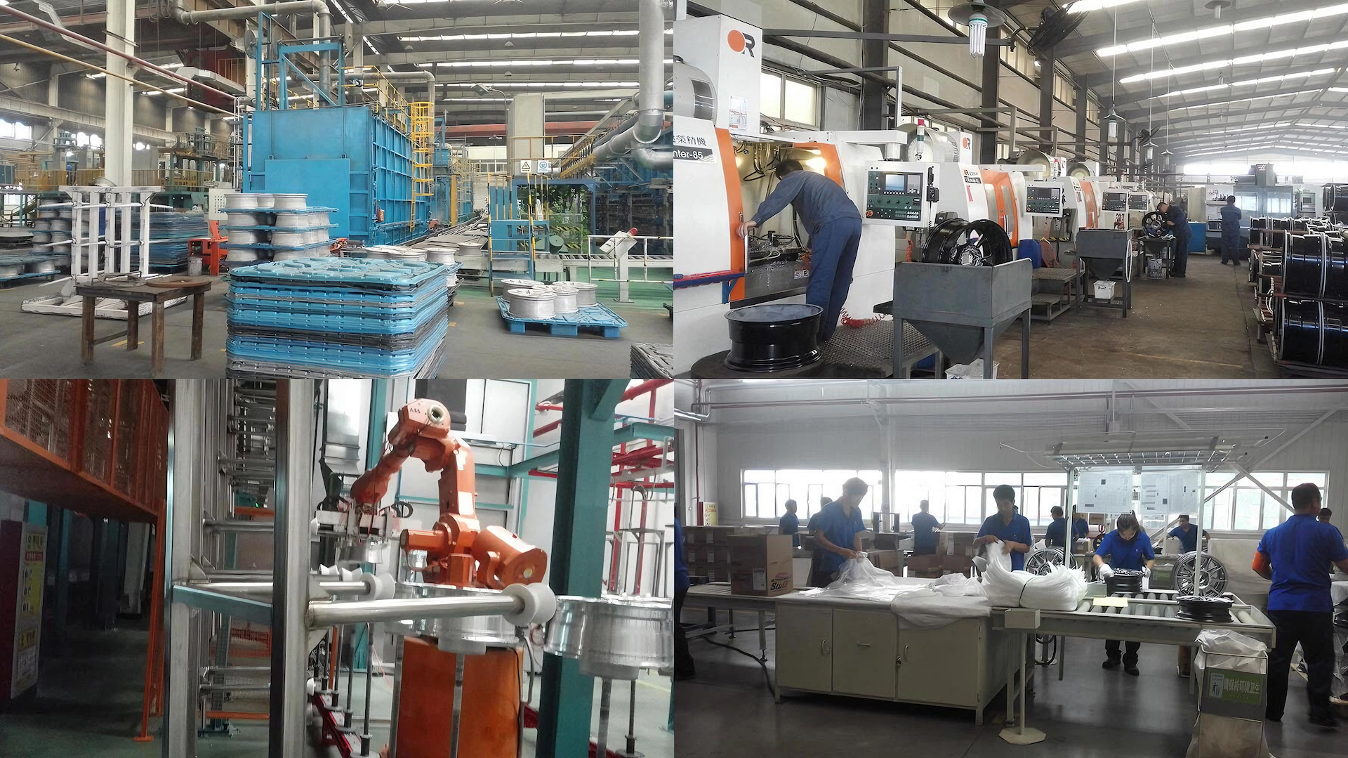 qualité 1 morceau a forgé des roues usine