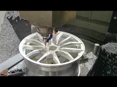 Porsche Matte Black Customized Design A6061 roue de 1 morceau pour la voiture de luxe