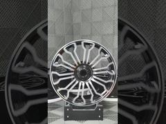 Porsche Replica 1-PC Jantes forgées Face de coupe noire