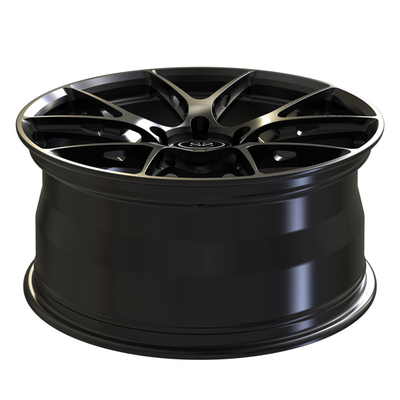 Le noir de satin 1 morceau a forgé des roues que les disques de 19inch pour Audi S5 Monoblock troue les jantes de luxe