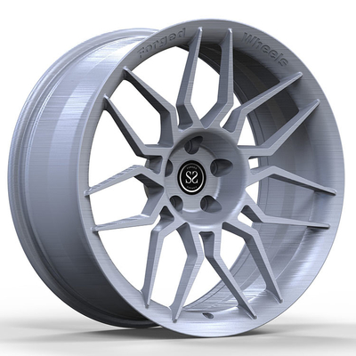 L'alliage d'aluminium de Matt Silver Audi Forged Wheels 6061-T6 borde 20inch pour Audi Rs 6