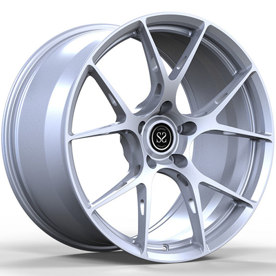 1 morceau de 19x10 5x114.3 a forgé les roues 45ET 5-Spoke Matt Silver Alloy Rims For que Lexus EST