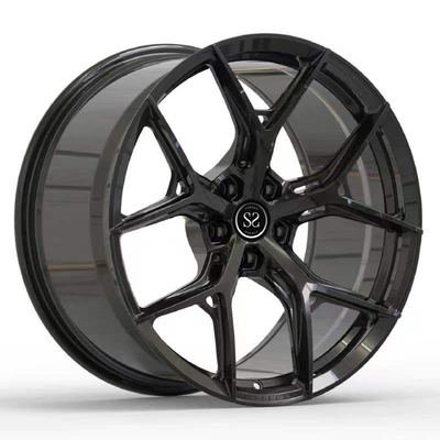 Matte Black 1 PC a forgé les roues 20inch bouleversé pour BMW IX3 Monoblock