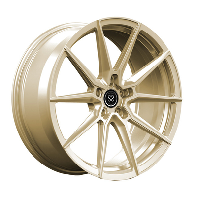 Monoblock 1 PC a forgé des roues que 20inch 20x10.5 a balayé l'or pour le luxe de BMW M5