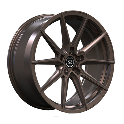 Le PC en bronze foncé du rai 1 a forgé les roues 19inch bouleversé pour les jantes de luxe de voiture d'Audi S5