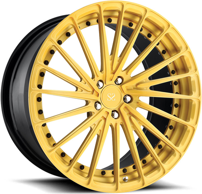 A6061 T6 2PC a forgé l'alliage borde des roues pour Lamborghini Huracan/20