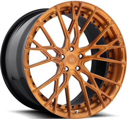 Matt Brown que 2PC a forgé des jantes roule les rais multi pour Lexus LS 22x10 22x11.5