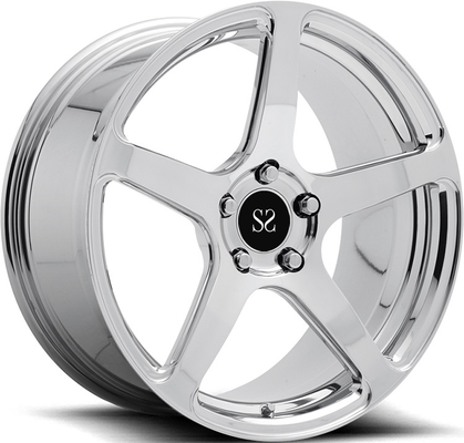 Chrome a adapté pouce aux besoins du client de la jante 22x9.5 22x10.5 de roue forgé 1 par morceau pour le challengeur de Dodge