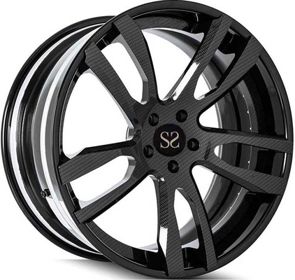 Le visage noir 3PC a forgé les roues en aluminium Ford Mustang 20x9.5 de jantes | 20x12.5