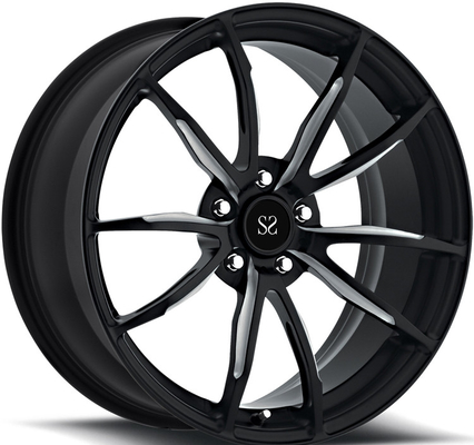 Monoblock 1 morceau a forgé des roues de jantes pour le bronze foncé concave du GT 19inch de mustang
