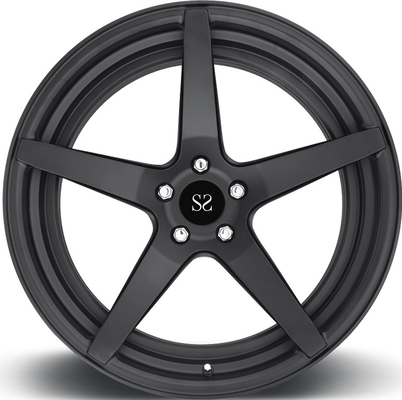 1 morceau 19inch a forgé des roues borde les disques en bronze foncés pour Audi S4 Monoblock de luxe