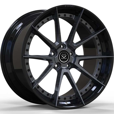 Les 2 morceaux fait sur commande argenté ont forgé les jantes 8Jx20 ET269Jx20 ET41 pour BMW 840 M850