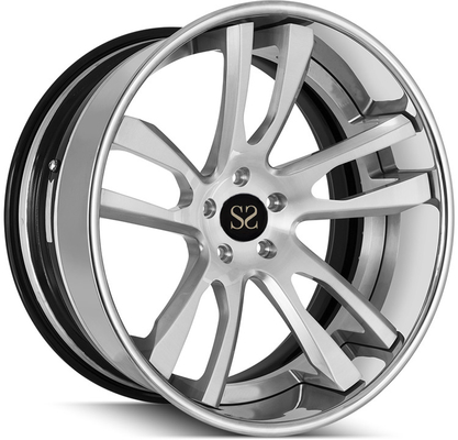 Les 3 morceaux fait sur commande ont forgé l'espace libre d'alliage d'aluminium des roues #BMW X3 G01 ont balayé
