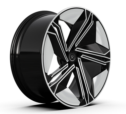 Le noir forgé concave profond de la jante 23x10.5 de roue de Monoblocok a usiné le visage Audi RS Q8