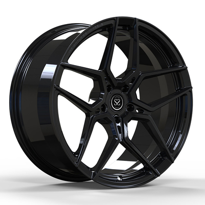 Le noir 1Piece de lustre a forgé les roues d'alliage d'aluminium 9.5Jx20 ET28 et 10.5Jx20 ET28 pour BMW M8
