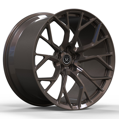 1PC en bronze fait sur commande a forgé les roues d'alliage d'aluminium 9.5Jx20 ET48.4 pour Ferrari 812