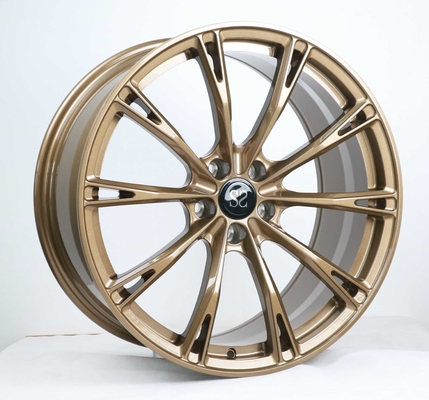 La peinture en bronze Monoblock a forgé des roues pour les jantes faites sur commande concaves de 1 morceau d'Audi A4