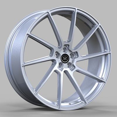 1PC argenté fait sur commande a forgé les jantes d'alliage d'aluminium 19x8.5 18x8.5 pour SUBARU WRX VB
