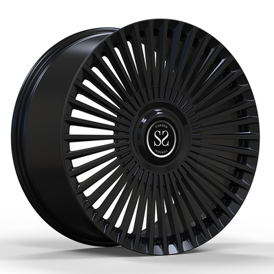 Personnalisé 1PC alliage d'aluminium forgé RIms Rolls Royce Dawn 22x10.5 Brillant Noir 5x120