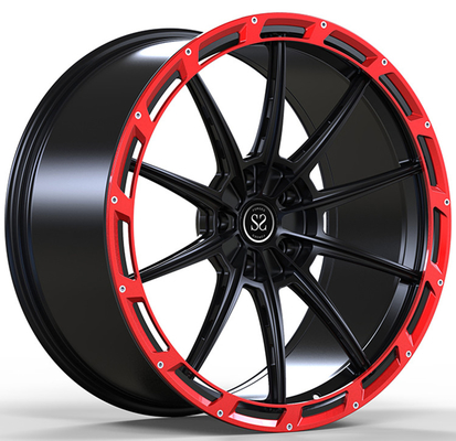 21x11 1pc Jantes en alliage d'aluminium forgé Maserati Staggered 21x9