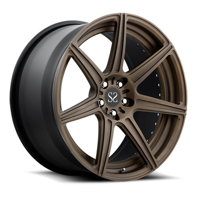 L'alliage d'aluminium 2 pièces Forgé roues en bronze Pour Audi Rs6 Rs7 Rims21 22 pouces 5x112