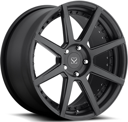 A6061 T6 1Pc roues en alliage forgé 18 19 20 21 22 pouces Noir 5x112 5x120 Pour E300L C260L