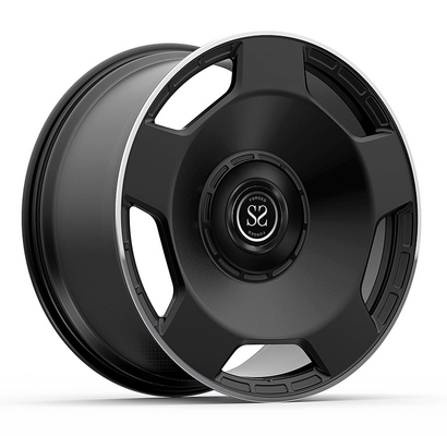 Matt noir monobloc personnalisé jantes 22 