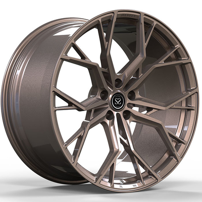 Ferrari FF Jante en alliage forgé 19 20 21 22 pouces Bronzée brillante 5x114.3 Taille de boulon