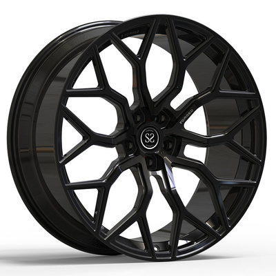 2021 Volkswagen Id.6 Crozz Jantes personnalisées 19 20 et 21,5x112 Taille de boulon Noir satiné