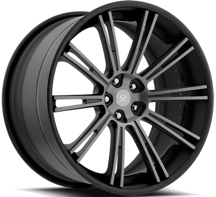 Pour Benz SLS-Class Black Machine Face 18 19 20 21 22 pouces 2 PC coulées en alliage personnalisé roues