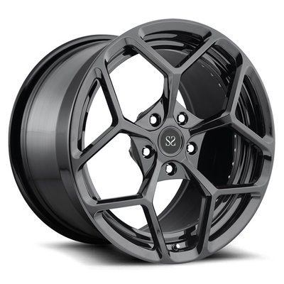 17 18 19 20 21 22 pouces Noir Pour Bentley Roues azurées 2 PC Jantes personnalisées en alliage forgé