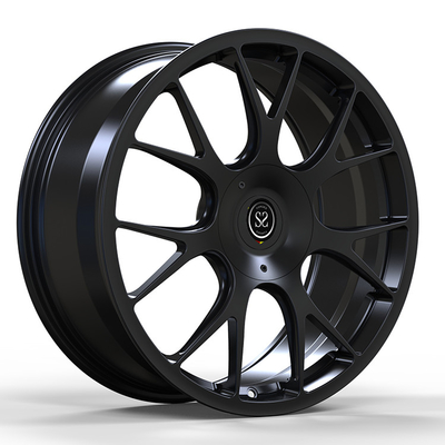 BMW X3M Compétition 2020 année Jantes forgées sur mesure 22x10 et 22x11 Satin Noir