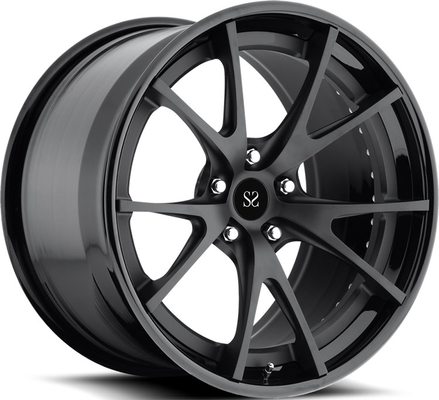 Baril noir Pour BMW X3m roues 22 pouces 2 PC coulées en alliage personnalisé jantes