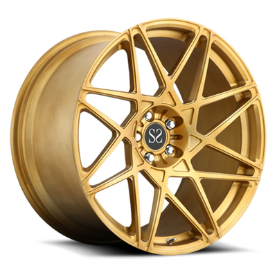 Monobloc forgé en alliage de performance Jantes 18 19 20 21 22 23 pouces dorées pour les roues Audi S8