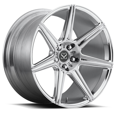 Monobloc en alliage forgé, jantes de performance 18 19 20 21 22 23 pouces, roues en argent LS600hL