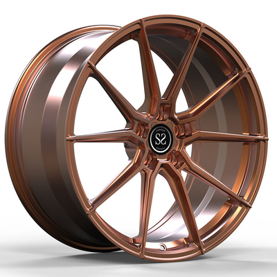 Porsche Macan Bronzant 22x10 et 10,5 Jantes forgées sur mesure 1 PC