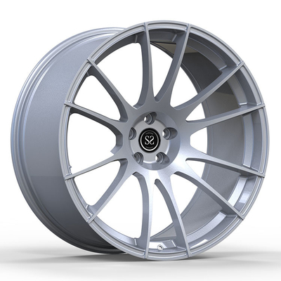 Jantes forgées sur mesure argentées 9Jx19 ET45/11.5J x19 ET56/5x114.3/70.5 pour Mustang 350