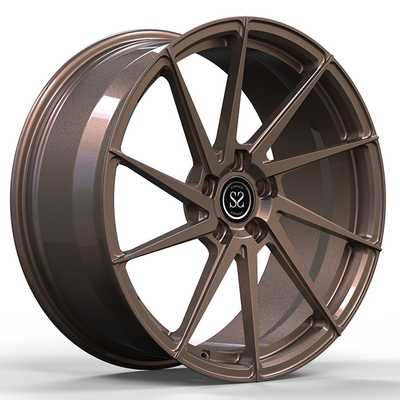 C6 Z06 Corvette Twist style forgée 1 PC Jantes bronzées 19x11 et 19x12