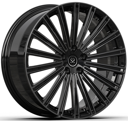 23x11.5 Noir brillant Spokes usinées 1-PC roues forgées Pour 2011 G Wagon