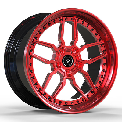Disque rouge personnalisé pour Toyota Supra