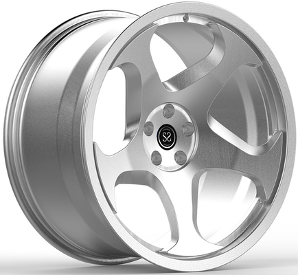 2021 BMW série 7 2 pièces de roues forgées claires brossées 22x9.0 et 22x10