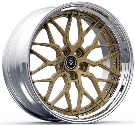 17x8.5ET18/17x9.5 ET24/5x120/72.6 3 pièces de roues forgées pour BMW E36