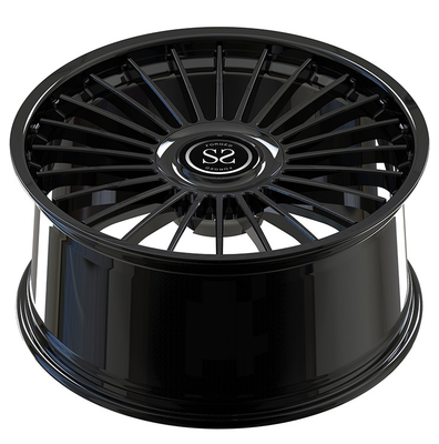 8.5Jx22 ET35 et 9.5Jx22 ET35 Noir Brillant Pour Rolls-Royce Spectre RR25