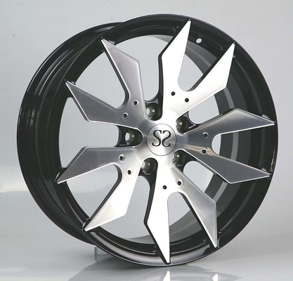 20x9.0ET25/20x10.5ET45/5x112/66.6 Face usinée noire 1pc roues forgées pour BMW G30 M550d 2025