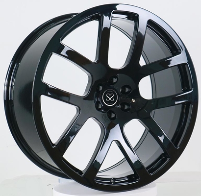 Toyota LC300 roues forgées sur mesure noir 18x9 ET+25 PCD 6x139.7 CB 95.1