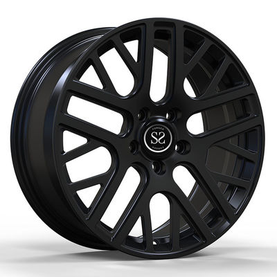 21x9.0ET10/21x10.5ET30/5x112/66.6 Jantes forgées noires brillantes Pour le Benz CLS 2021